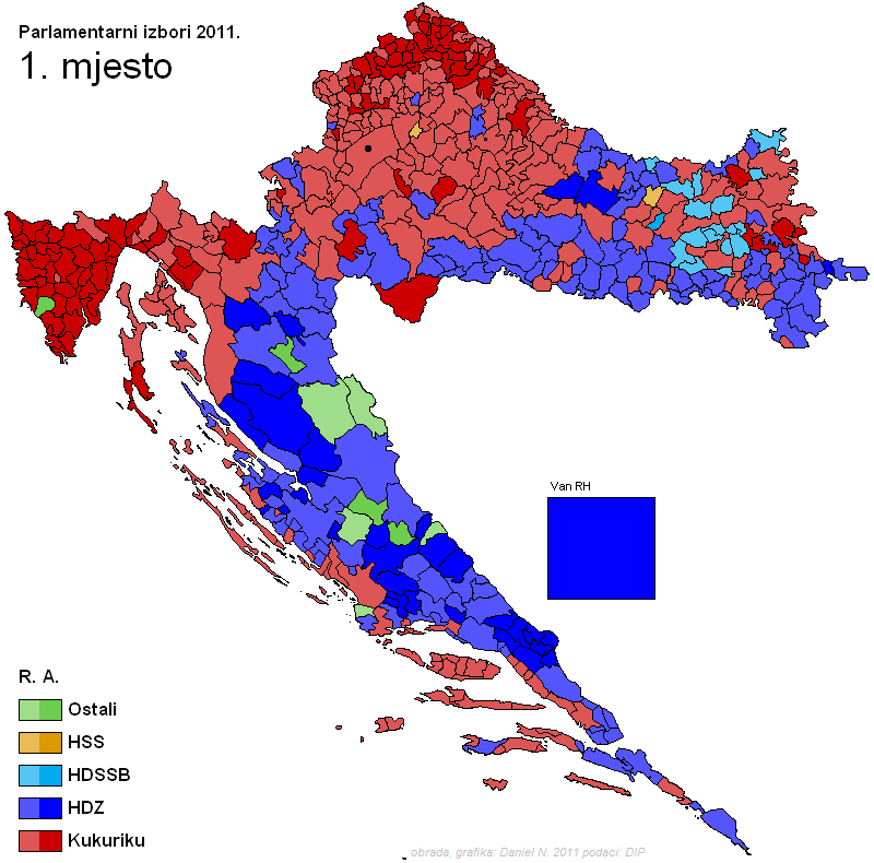 izborna karta hrvatske Istraživanja javnog mnijenja i izborne analize   Stranica 14  izborna karta hrvatske