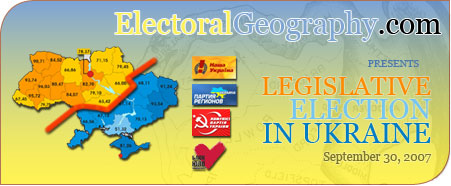 Legislative Election in Ukraine 2007
