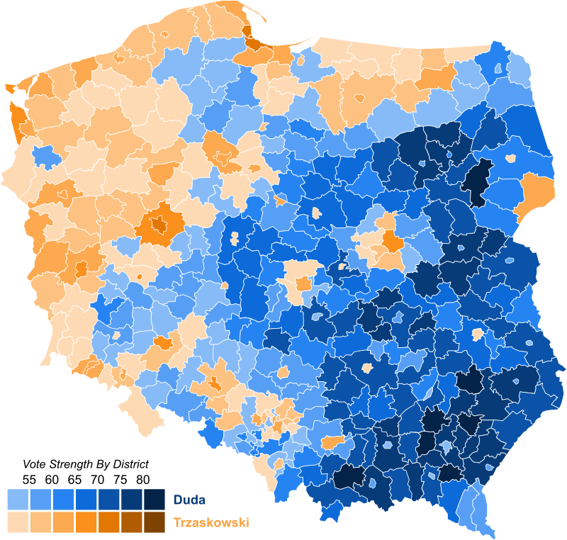 Poland. Presidential Election 2020 Electoral Geography 2.0