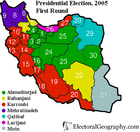 Iran. Presidential Election 2005