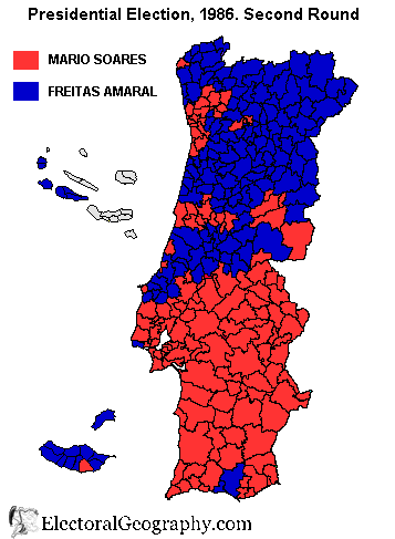 portugal presidential election 1986 second round