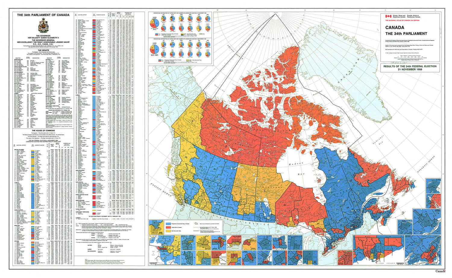 canada election 1988