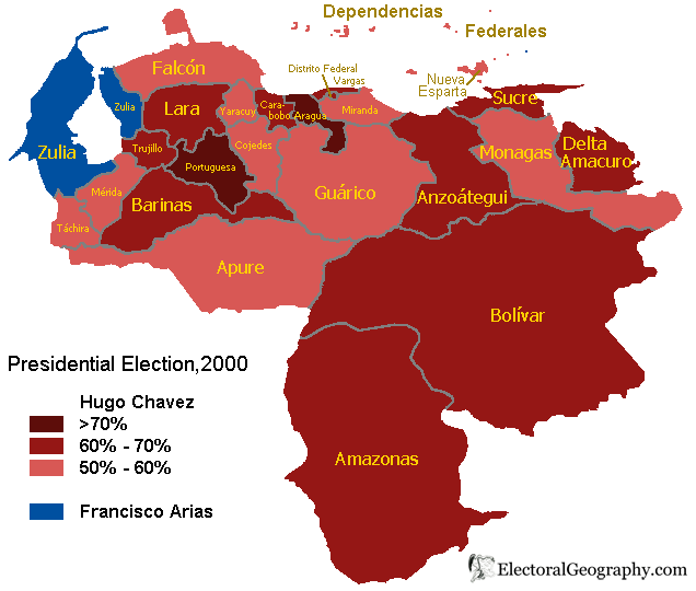 venezuela presidential election 2000