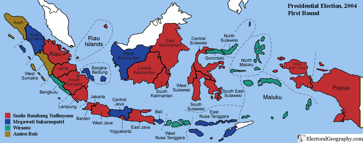 indonesia presidential election 2004