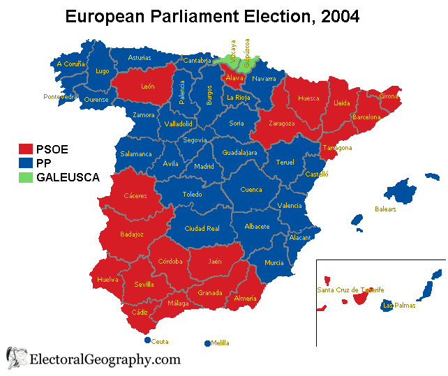 spain european parliament election 2004