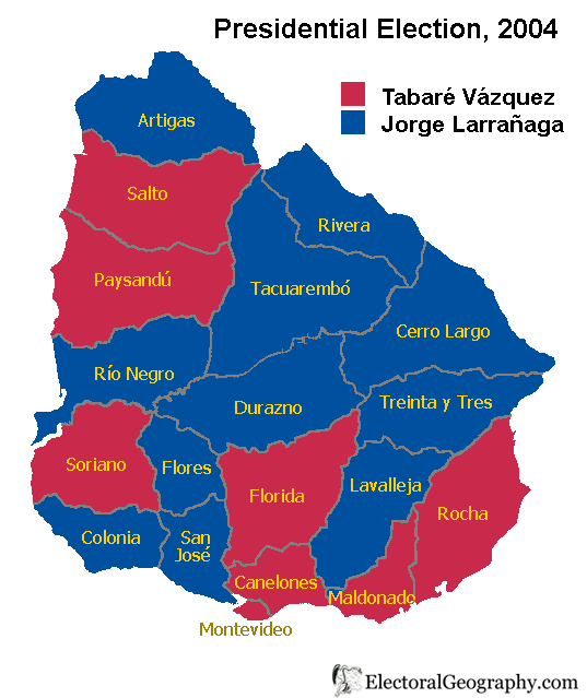 uruguay presidential election 2004