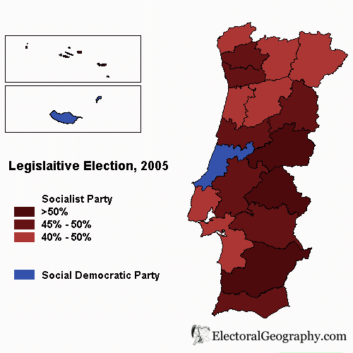 portugal legislative election 2005