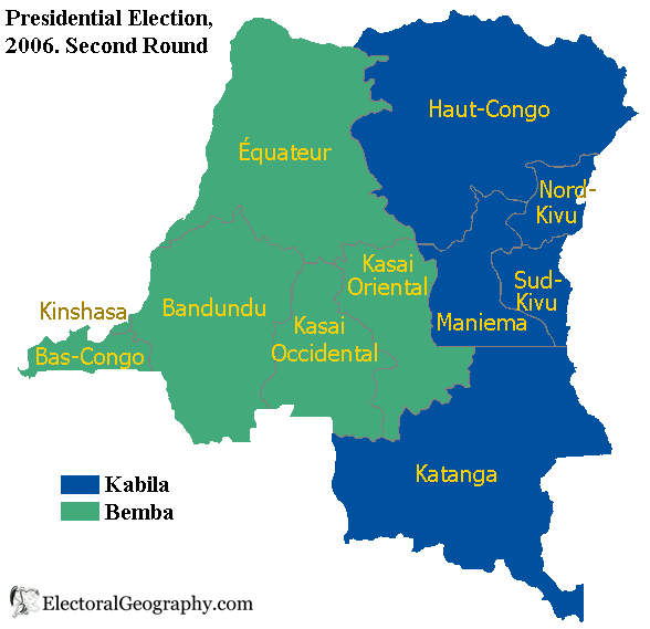 congo presidential election 2006 second round