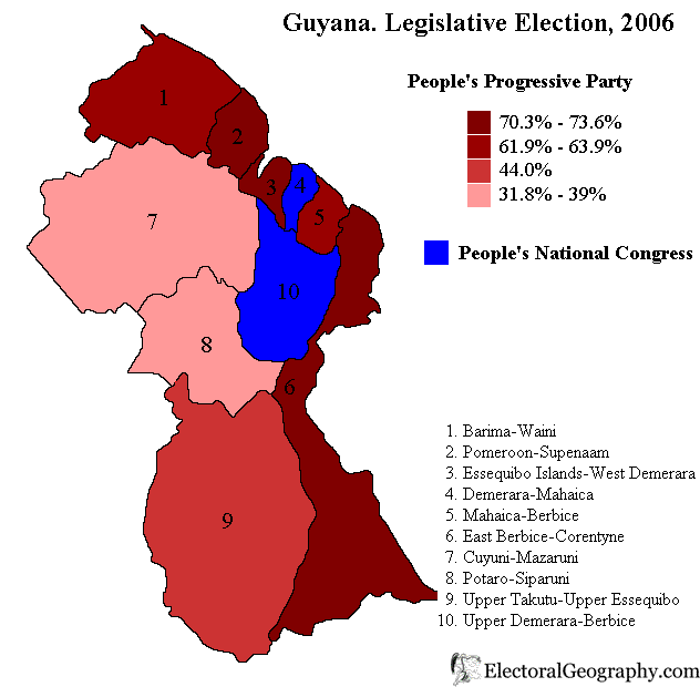 guyana legislative election 2006