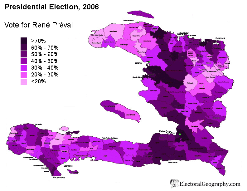 haiti presidential election 2006 preval