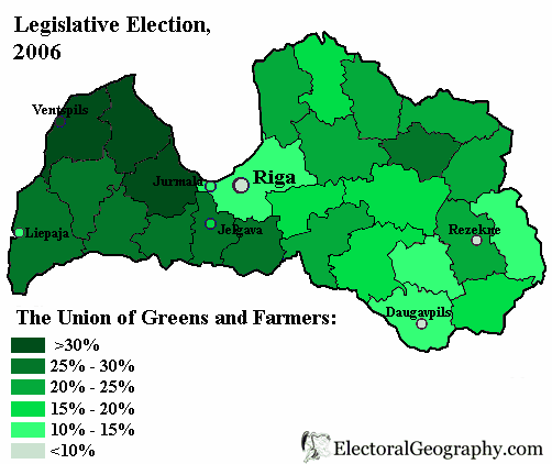 Voting for the Union of Greens and Farmers